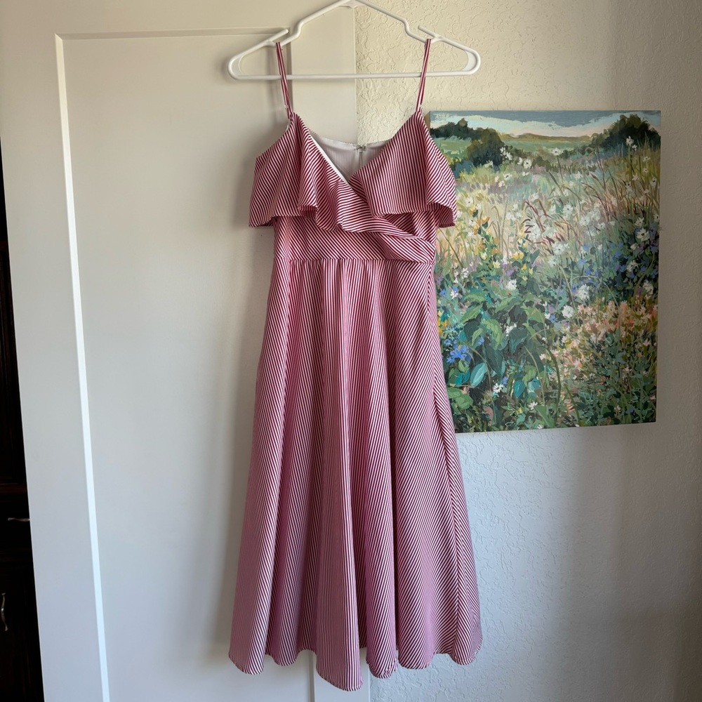 Gianni Bini Blake striped midi dress, XS